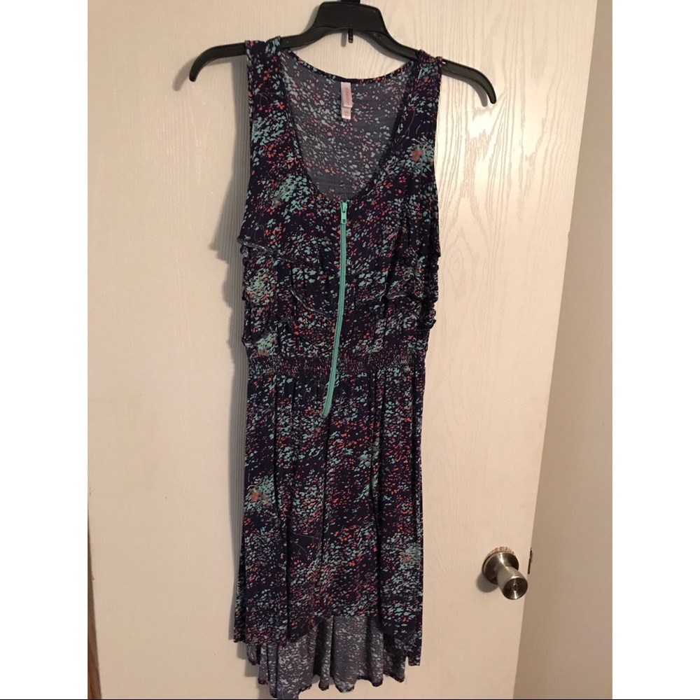 High low floral, gently used.